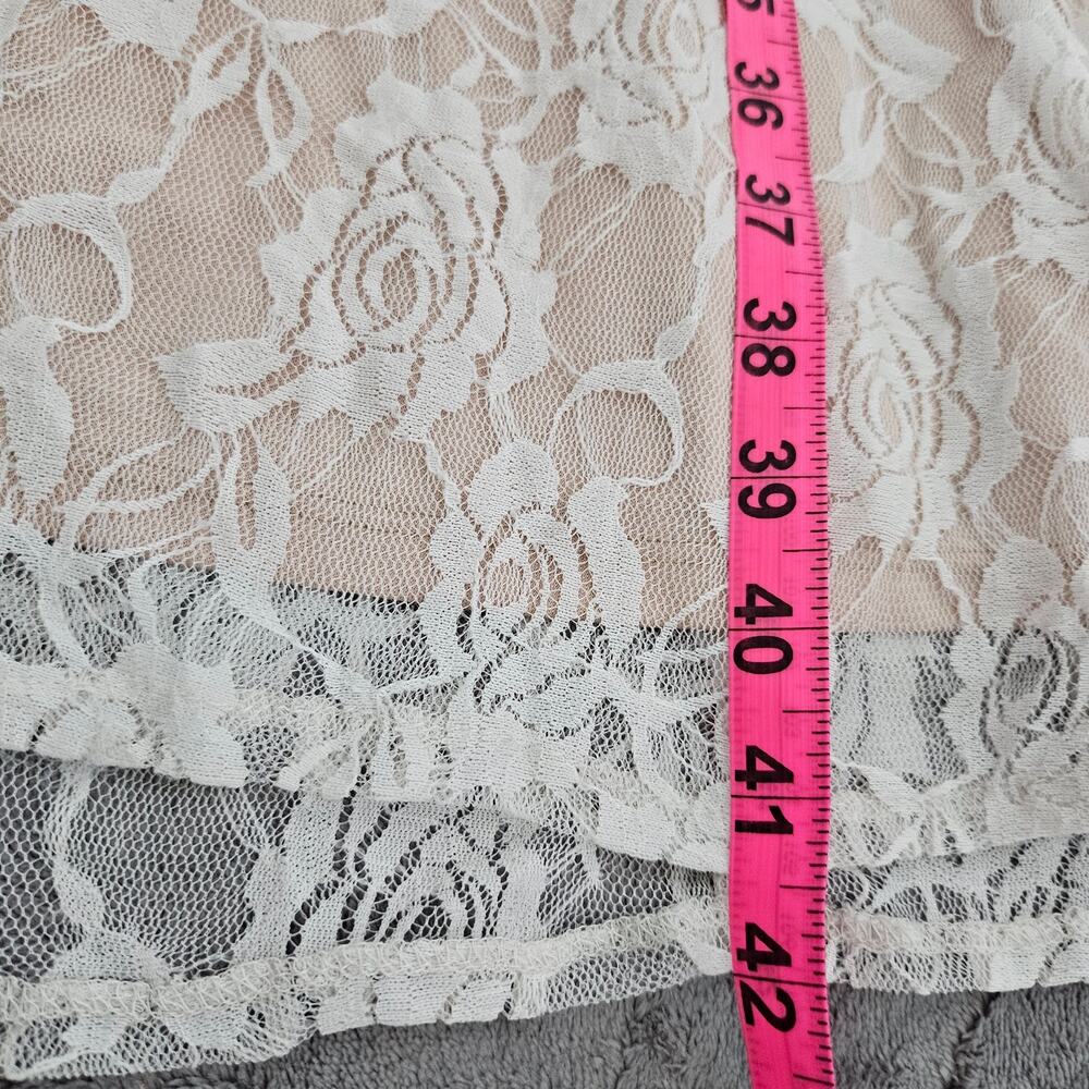 Glamour lace dress color beige plus size 16 W - Picture 7 of 7